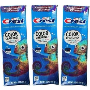 Crest Kid's Advanced Color Changing Toothpaste (4.2 oz) - Bubblegum Flavor